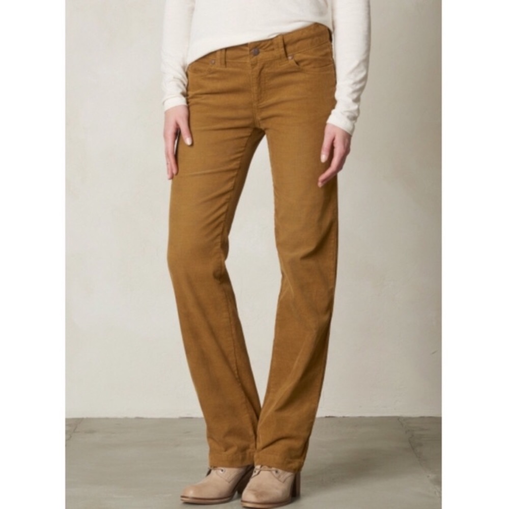 PraNa corduroy pants with stretch